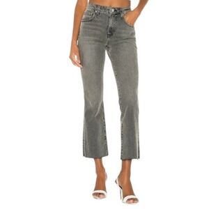 NWT Women's TRAVE Colette Kick Flare "Touch of Grey" Jeans Size 26 MSRP‎ $268